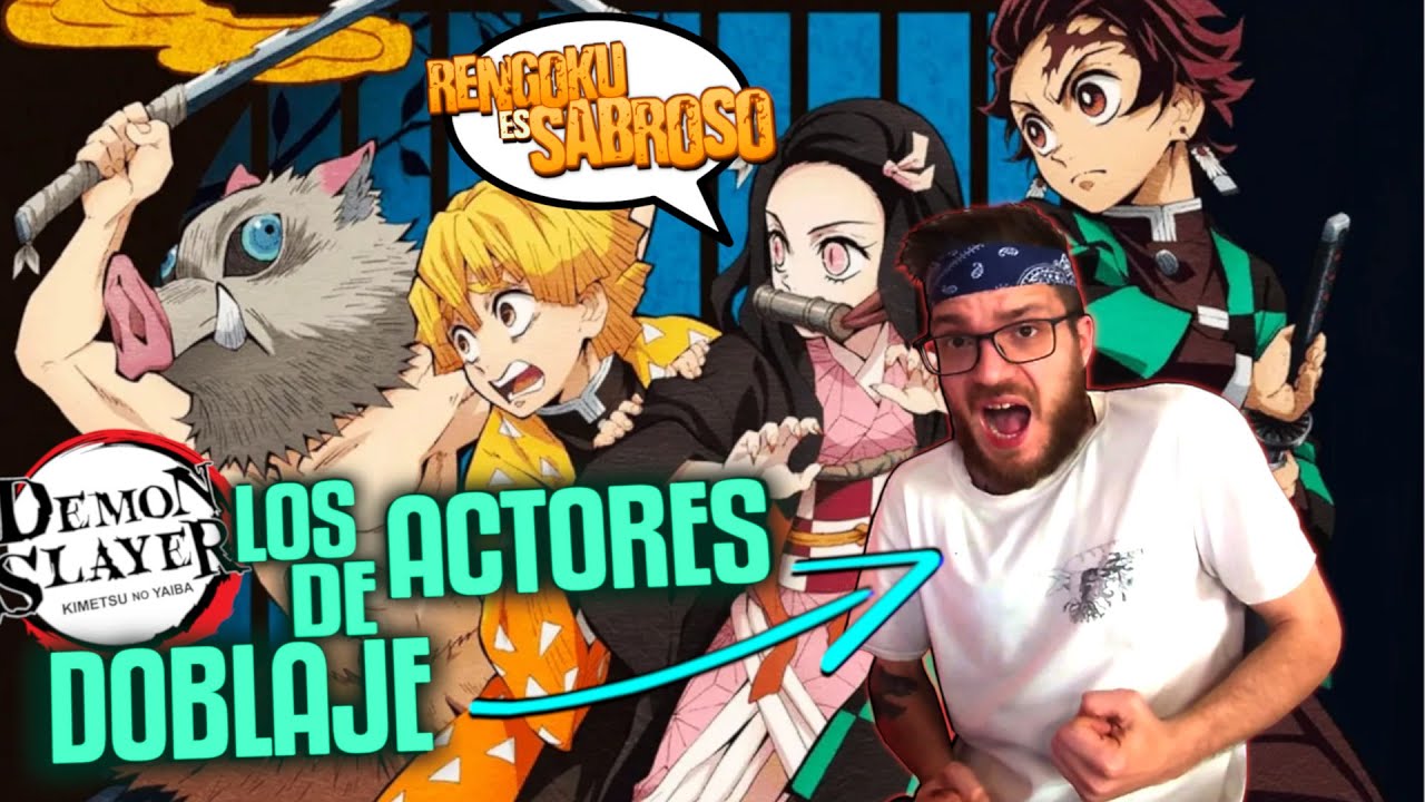 LAS VOCES DE KIMETSU NO YAIBA EN ESPAÑOL LATINO