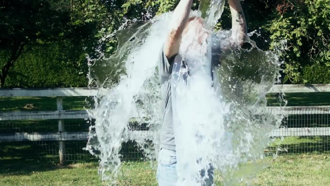 Matt Borck of the band YUCA ALS Ice Bucket Challenge