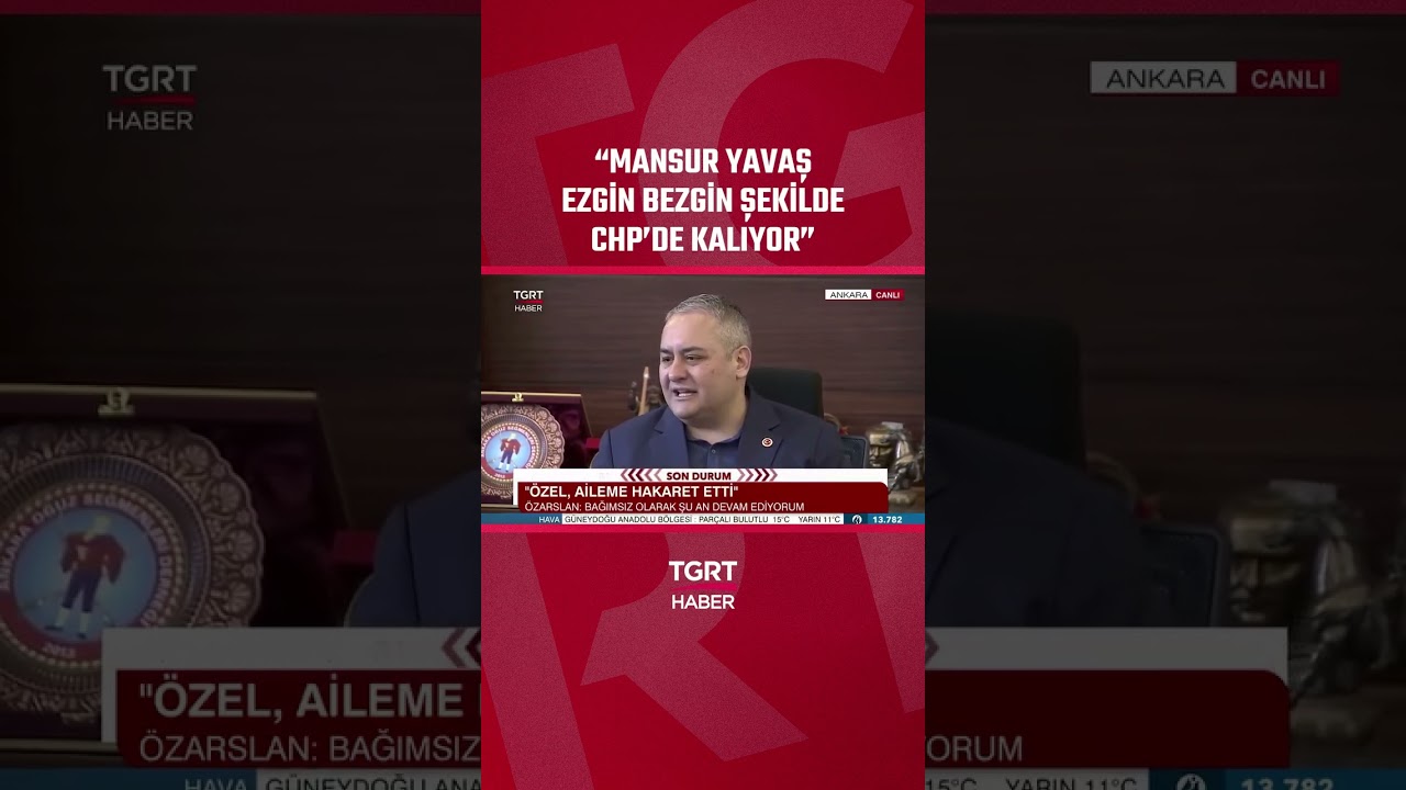 'Mansur Yavaş Ezgin Bezgin Şekilde CHP'de Kalıyor!' #shorts