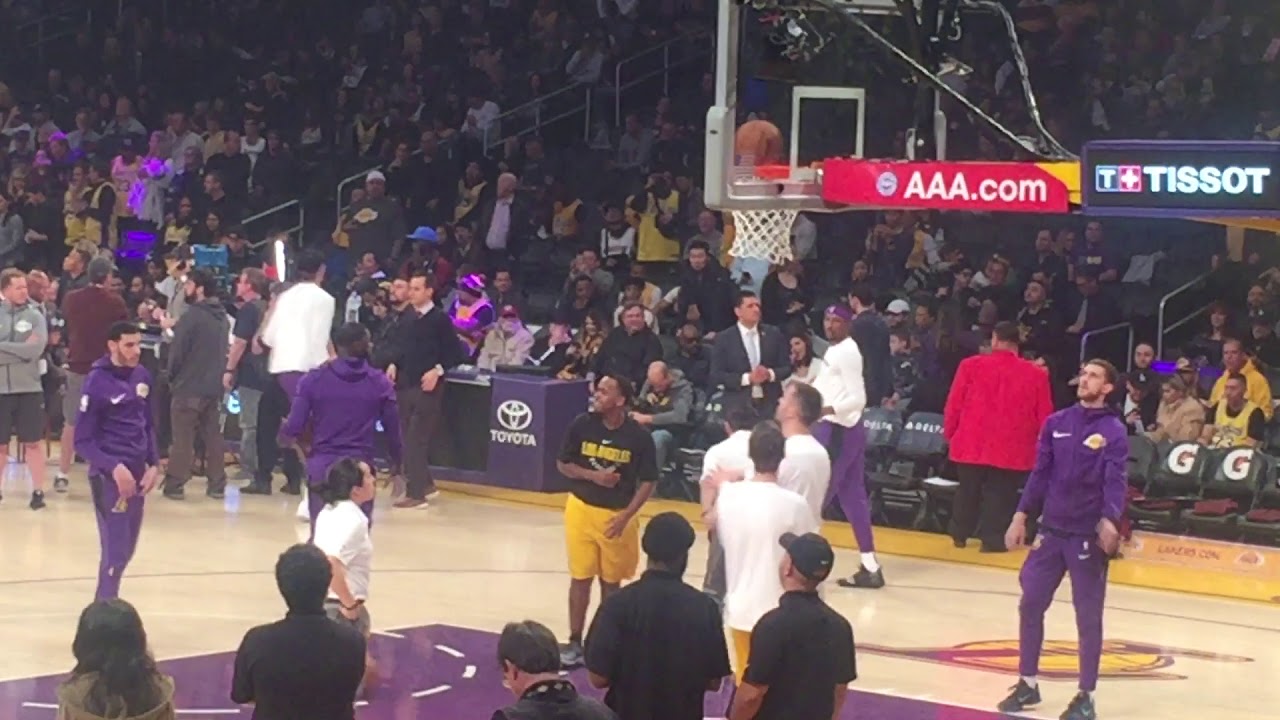 L.A. Lakers Pregame Warmup - January 13, 2019 - Staples Center (Pt.3)