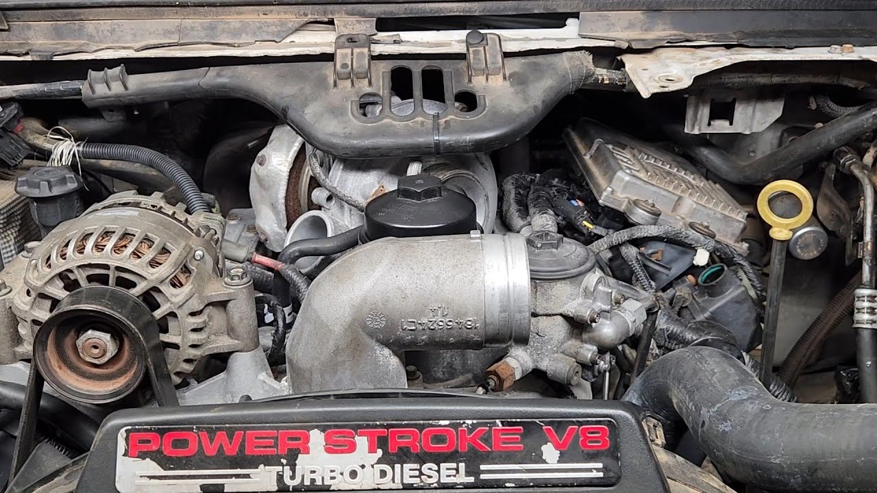 Промывка радиатора отопителя Ford F550 6.0 '06