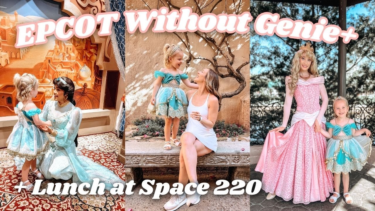 EPCOT With a Preschooler + Lunch at Space 220 | Disney World Vlog April 2024