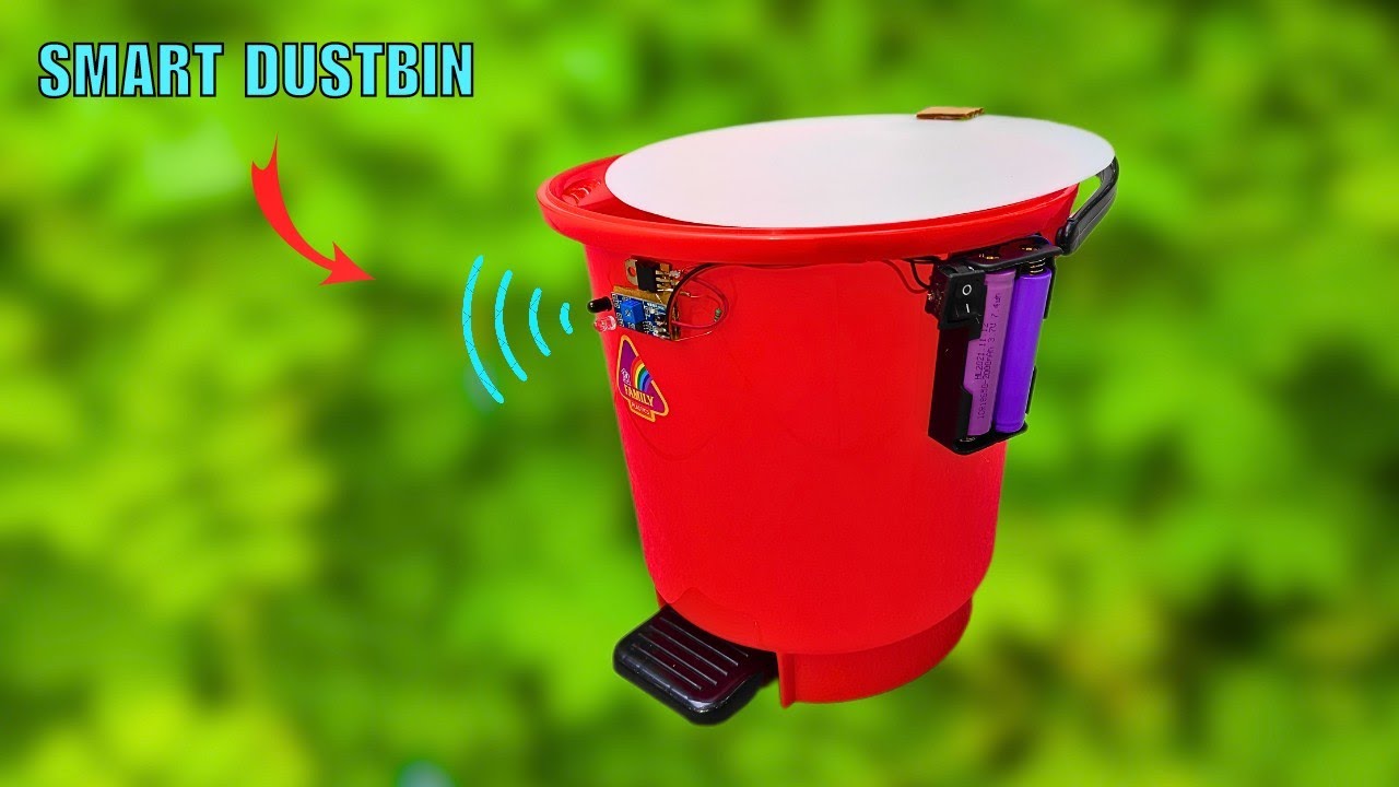 How to Make a Smart Dustbin without Arduino | Diy Smart Dustbin