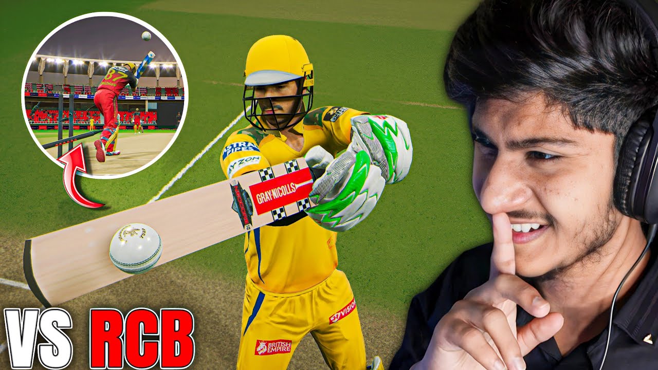 RCB VS CSK CLASH | CRICKET 26 CAREER MODE #46