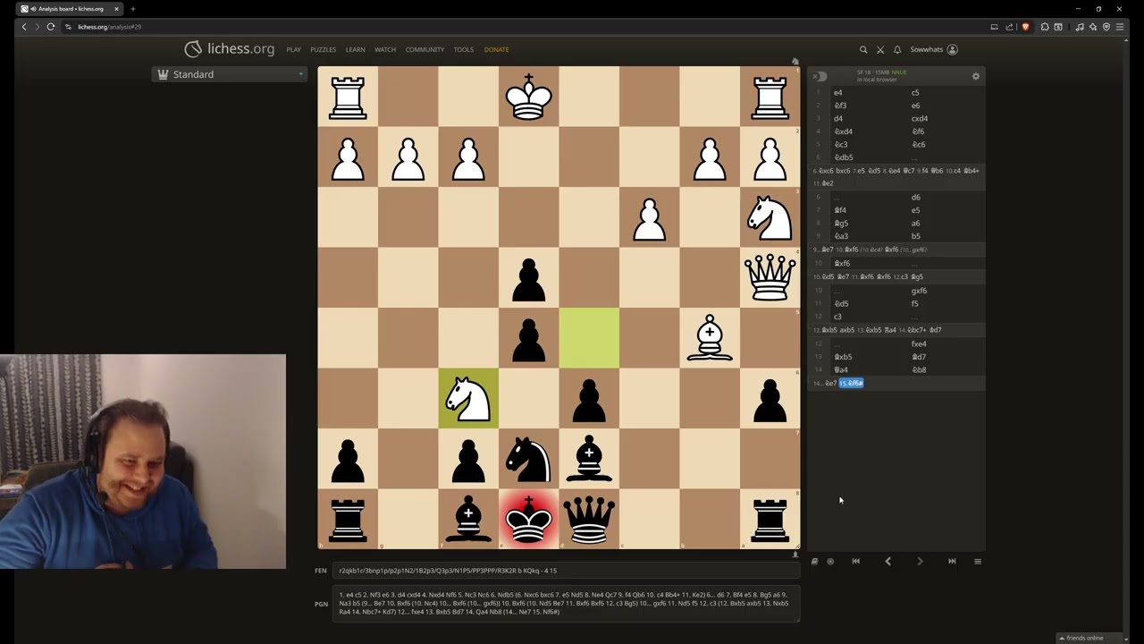 Chess Analysis 37: Transposing into a Sveshnikov