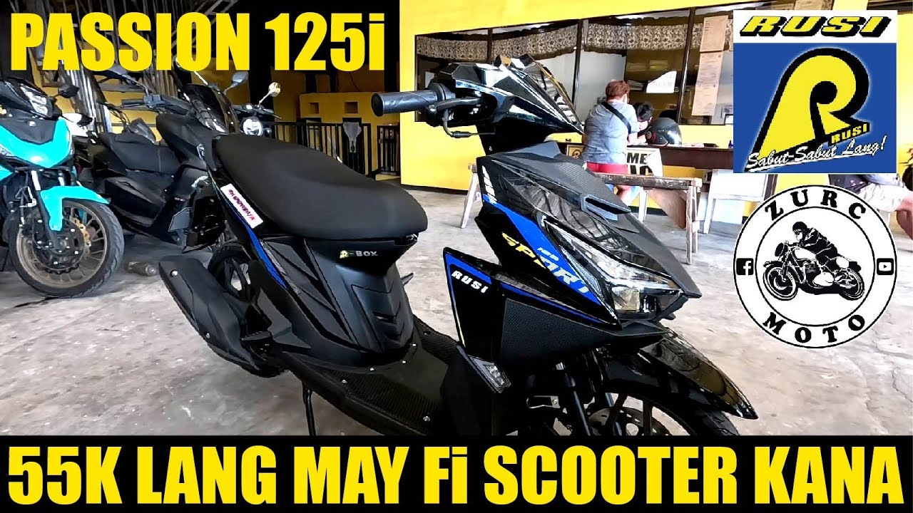 RUSI Passion 125i | GRABE 55K Lang May Fi Scooter Kana