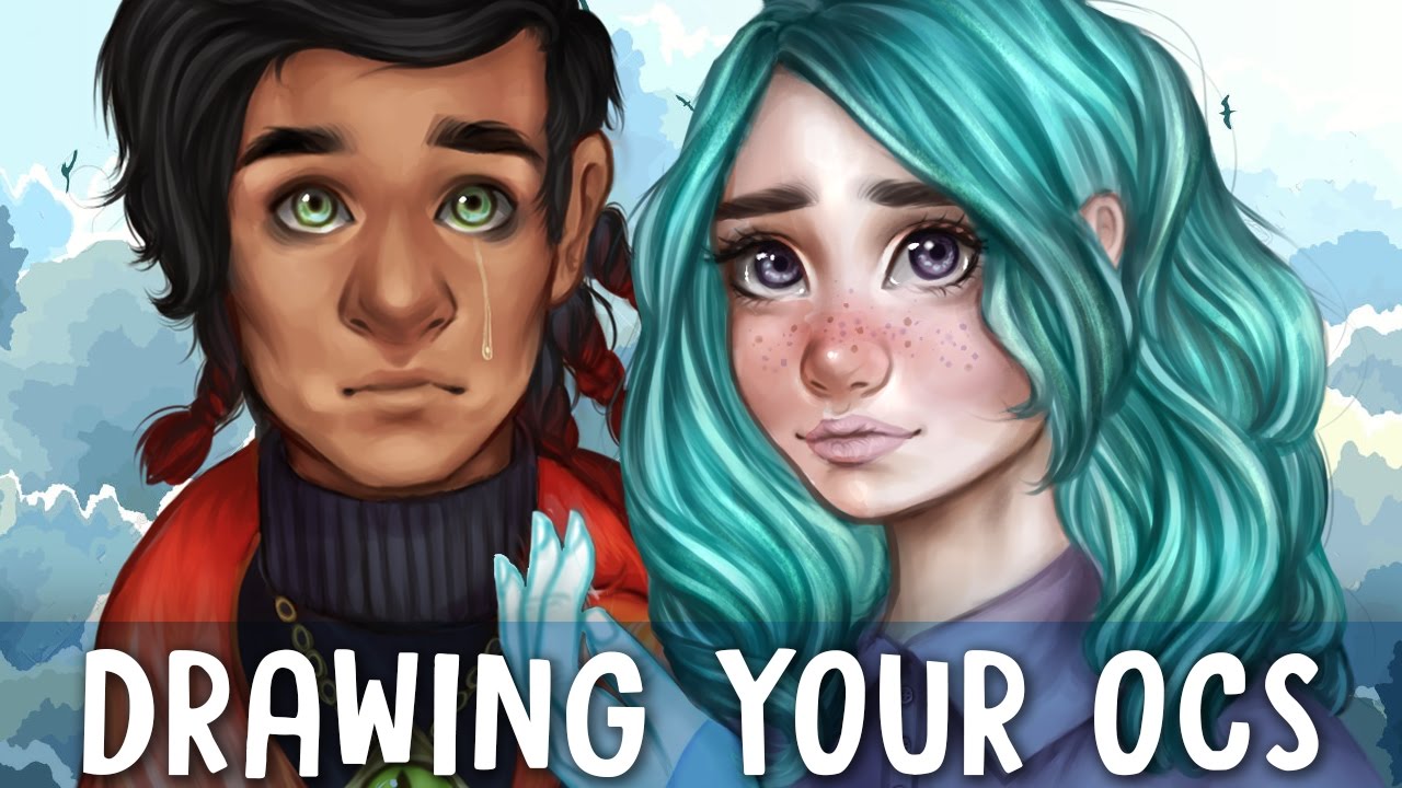 DRAWING YOUR OCs | Episode 4 | Jenna Drawing