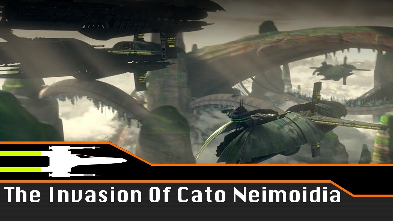 The Invasion Of Cato Neimoidia | Star Wars Canon Lore | Battle Analysis