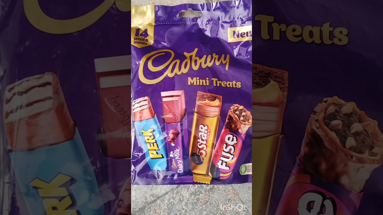 Cadbury Mini Treats New Pack #cadbury #chocolate #viralvideo #trending #shorts #reels #confectionary