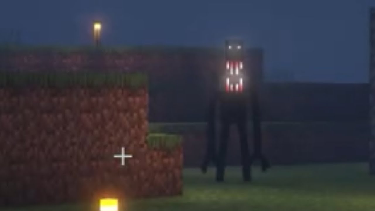 man from the fog trying to get in my house