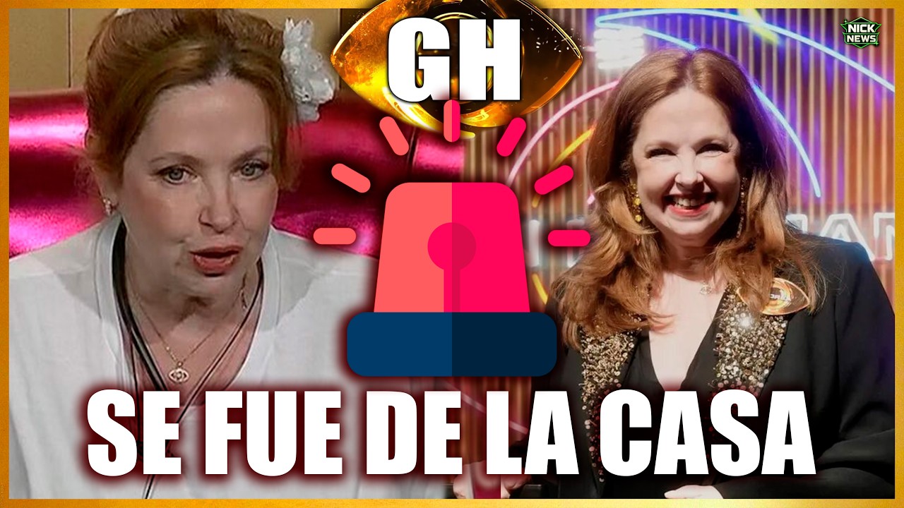 URGENTE🚨ANDREA DEL BOCA abandonó LA CASA en AMBULANCIA🚨GRAN HERMANO