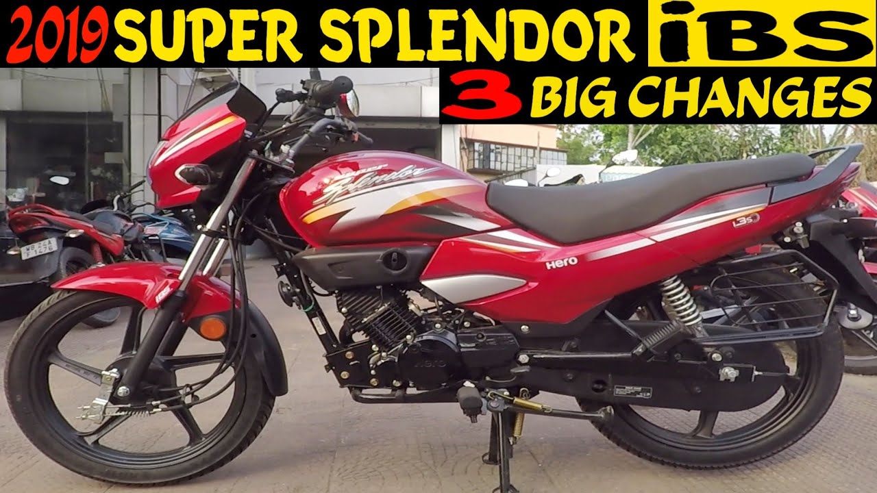 2019 Hero Super Splendor iBS i3S|Full Review|Braking Test|Price|MotoMad
