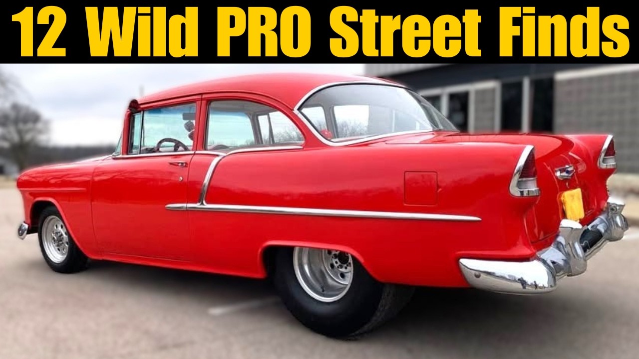 12 Wild PRO STREET Vehicles for Sale! PURE Road Domination!!
