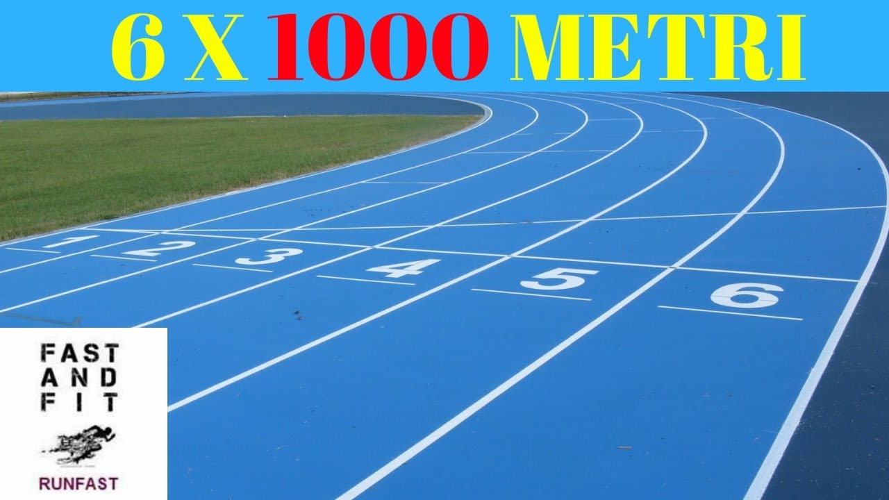 Il 6 x 1000 METRI: Allenamento di POTENZA AEROBICA - TEST sui 5000 Metri (2019 Run Fast!)