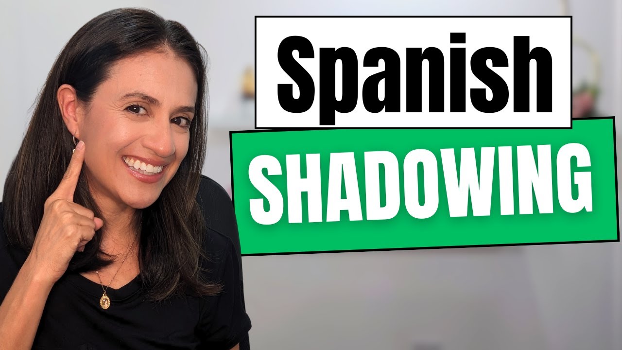 92. Cómo mejorar tu pronunciación en español con shadowing (no repitas como robot)