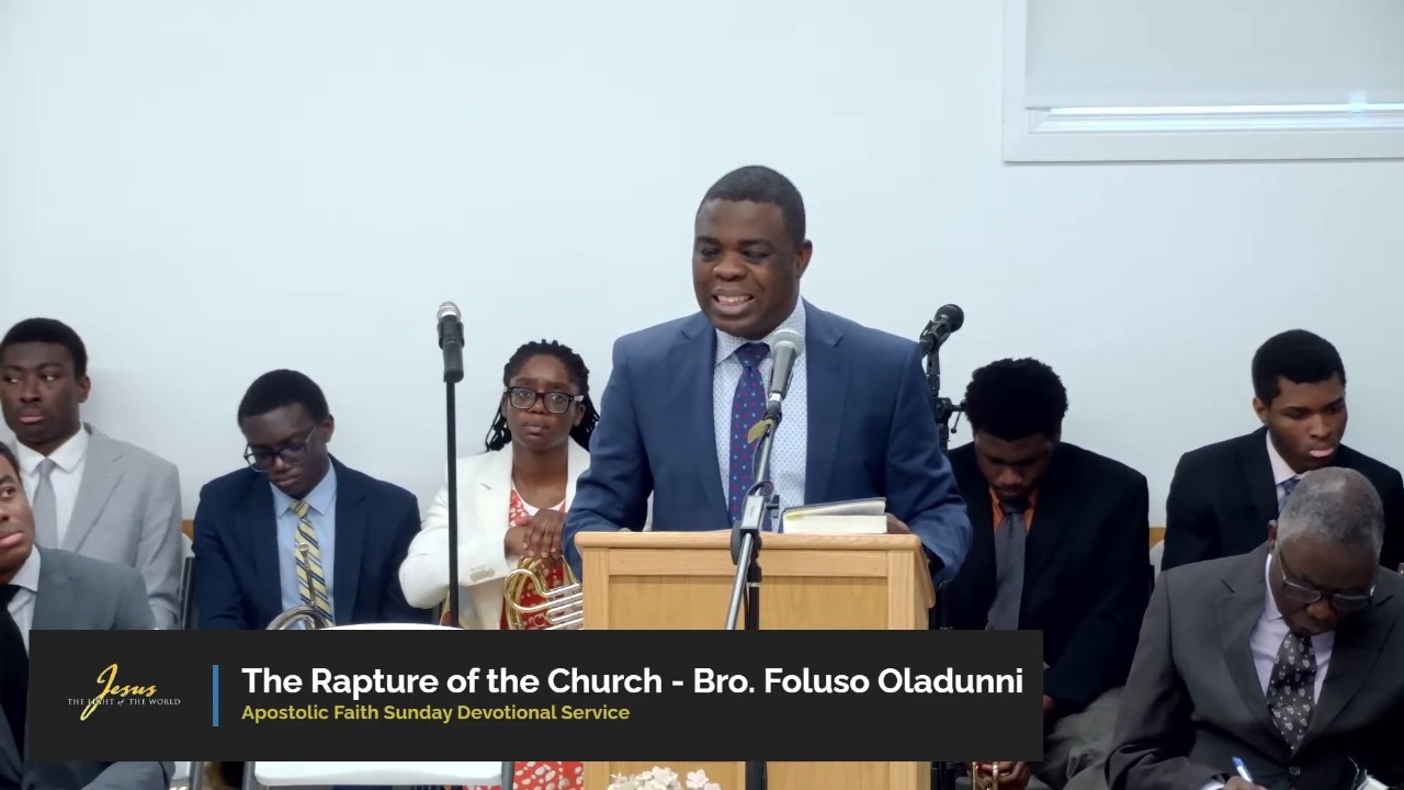 Apostolic Faith Edmonton - 03-15-2026 - Sunday Devotional Service