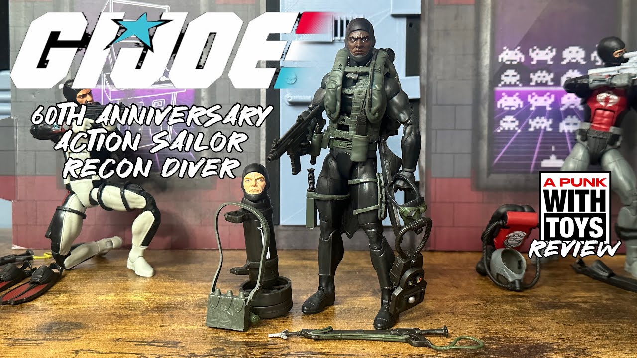 GI Joe 60th Anniversary Action Sailor Recon Diver Review