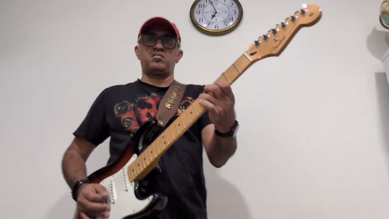 Sunday blues groove in Gm
