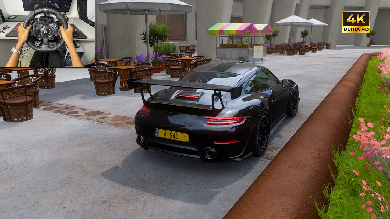 Tuned Porsche 911 GT2 RS - Forza Horizon 5 | Logitech G923 Steering Wheel