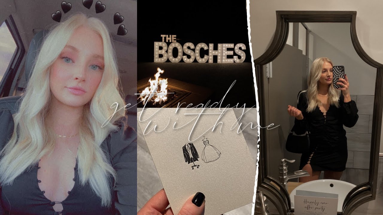 get ready with me: fall wedding edition (nails, makeup, hair, outfit)