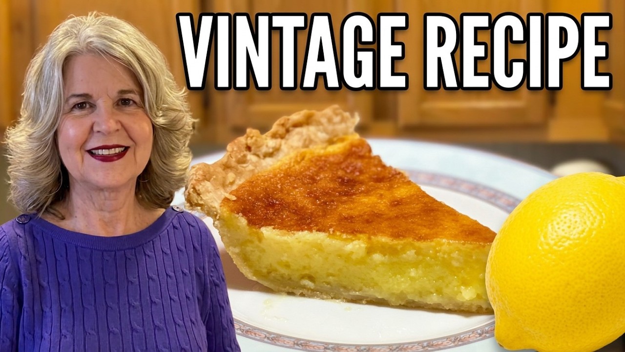 Lemon 🍋 Chess Pie