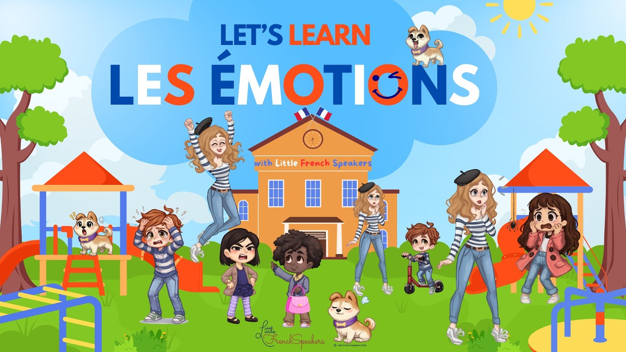 Learn French for Kids: How to Talk About Feelings & Emotions! 🎭🇫🇷