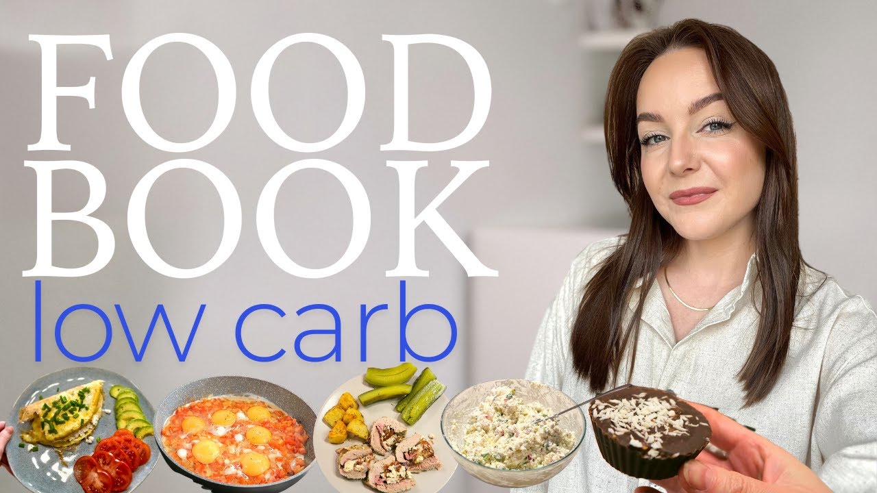 FOODBOOK LOW CARB czyli DUŻO BIAŁKA, mało węglowodanów 💪 śniadania, obiady, kolacje, deser