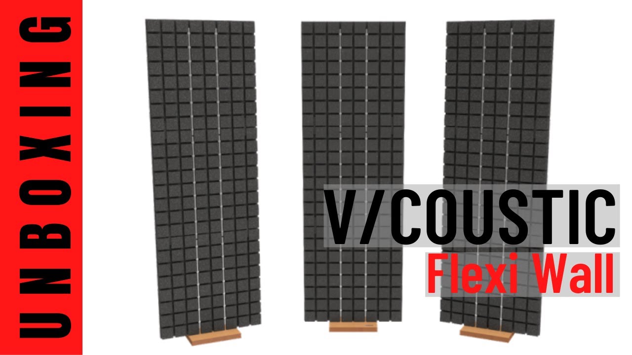 Pannelli V/COUSTIC Flexi Wall - Unboxing