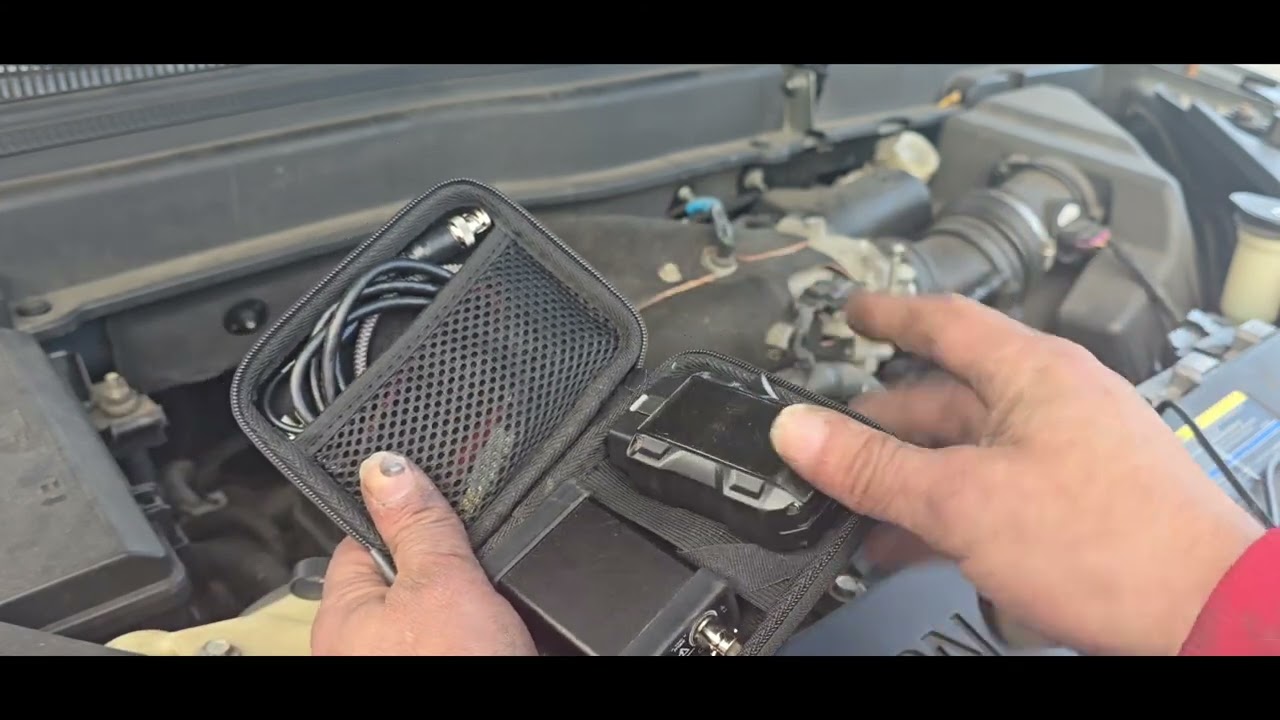 Unboxing the Hs512 MAX oscilloscope and First use secondary ignition