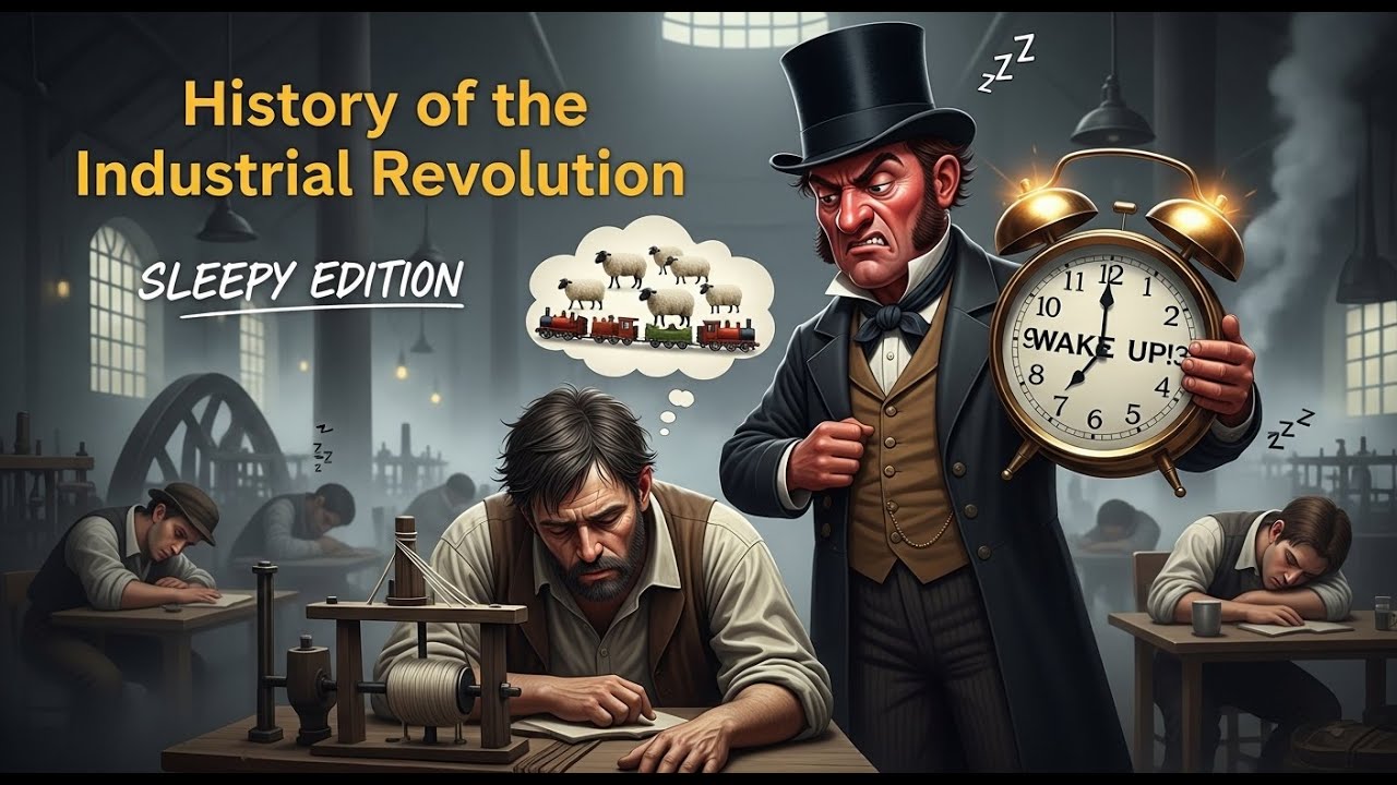 The entire history of industrial revolution | Sleepy History Tales