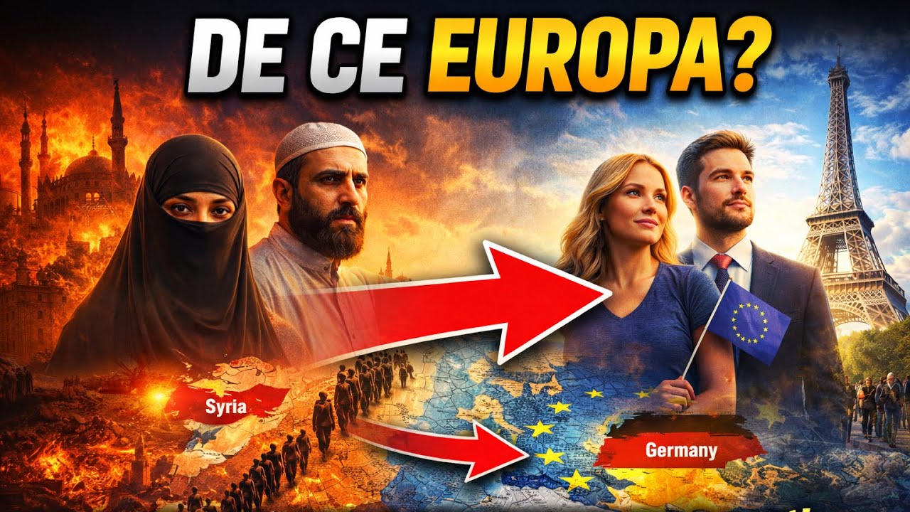 De ce migranții aleg Europa și nu țările arabe bogate?