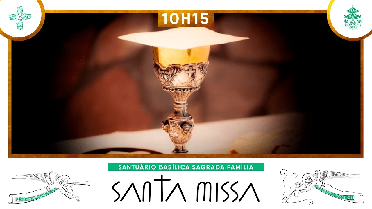 Santa Missa às 10h15 - 15/02/2026 - AO VIVO