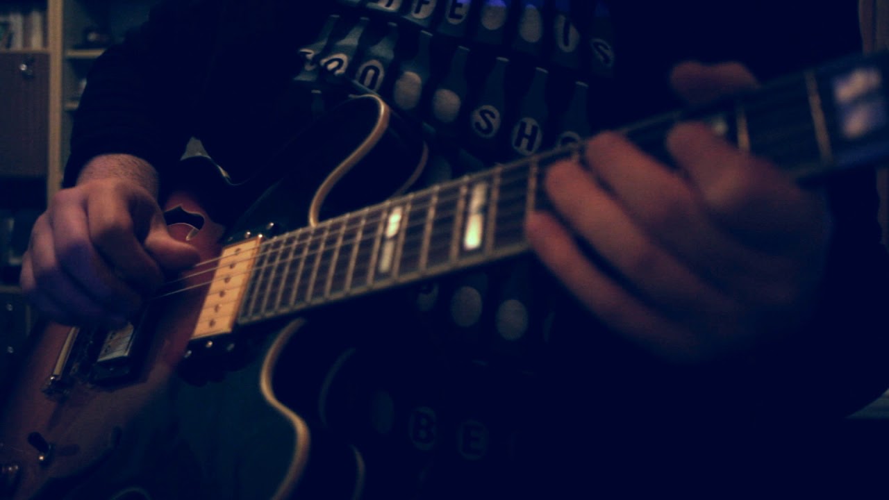 Epiphone Sheraton Gibson P94 neck pickup [quick demo]
