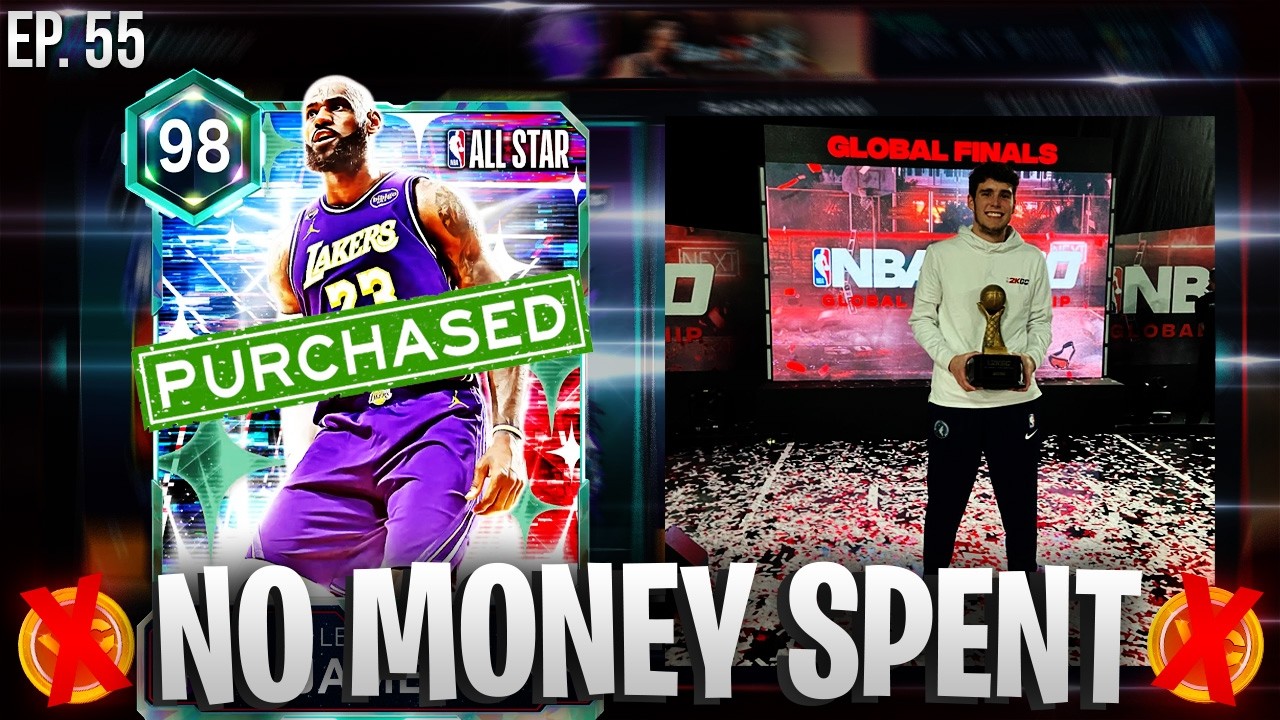 NO MONEY SPENT #55 - MAKING A HUGE PURCHASE & PLAYING TY IN KOTC! NBA 2K26 MYTEAM
