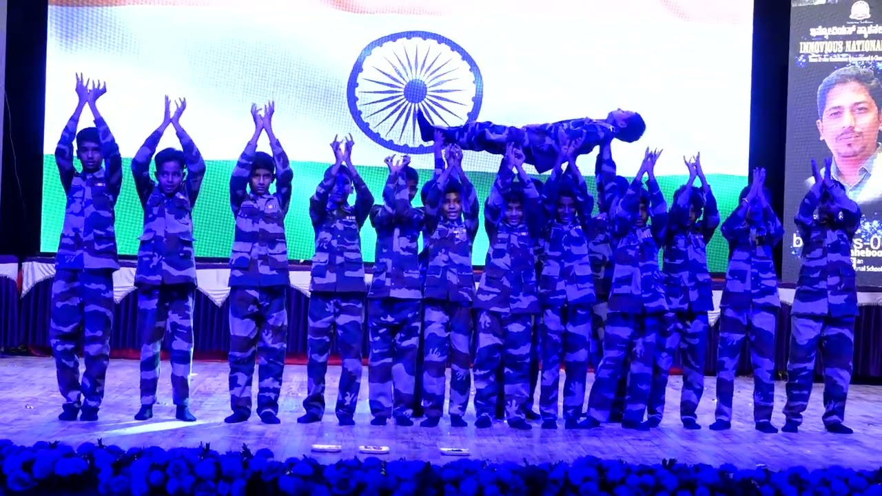 Tribute to soldiers dance performance, Innovious National School