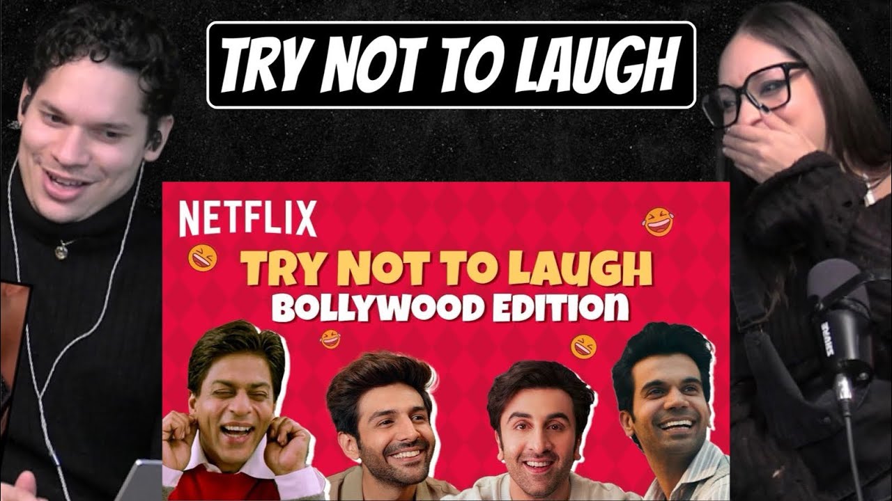 Waleska & Efra play Try Not To Laugh Challenge ft. Shah Rukh Khan, Kartik Aaryan, Ranveer Singh