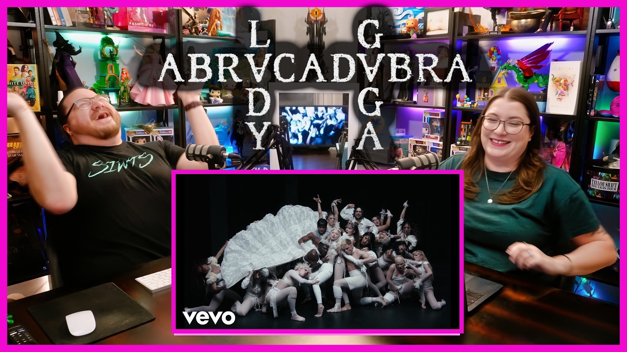 Will Kristin like the new Lady Gaga song? Lady Gaga // Abracadabra Reaction!
