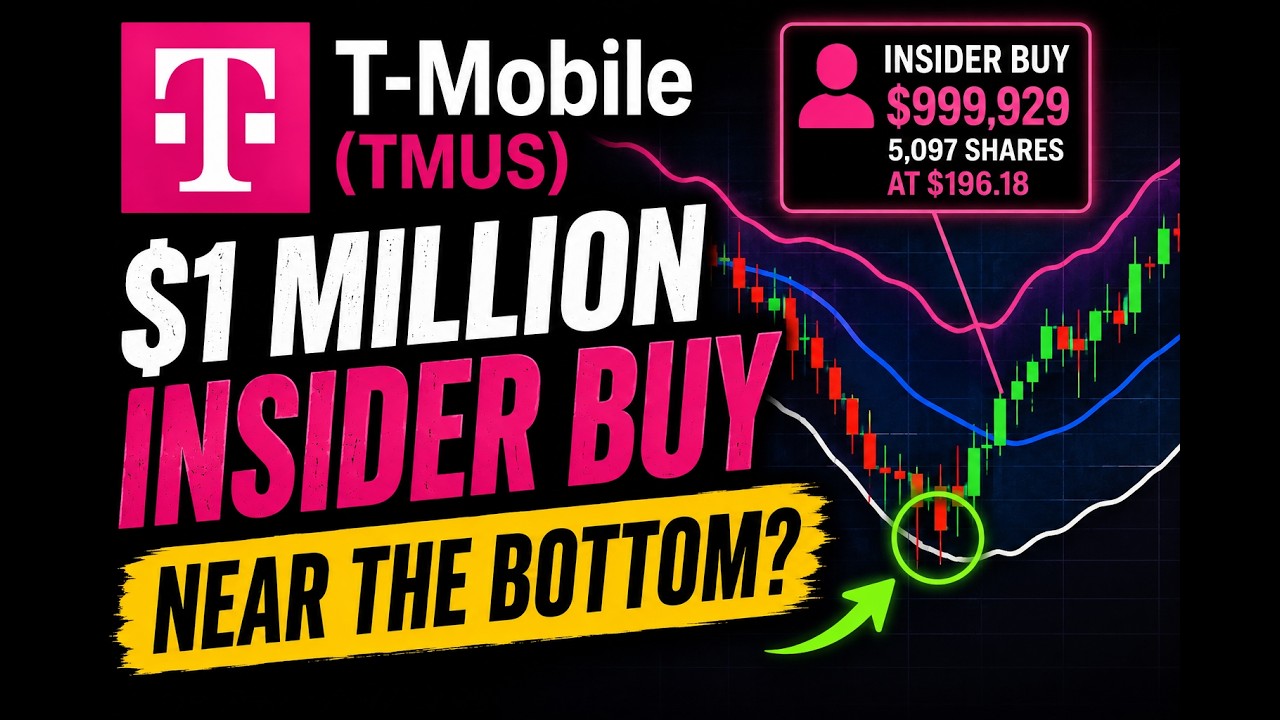 T-Mobile Stock: $1 Million Insider Buy Near the Bottom? TMUS stock
