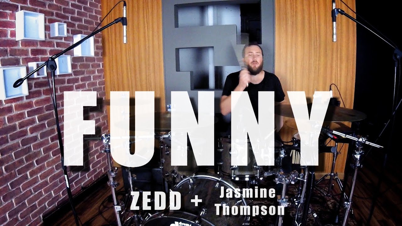 Funny Drum Cover - Zedd feat Jasmine Thompson