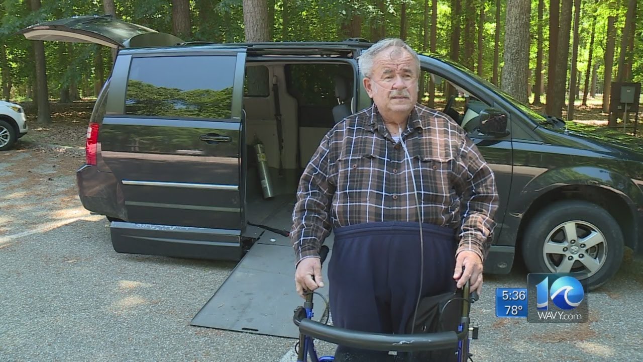 Local man seeks help in finding stolen motorized wheelchair