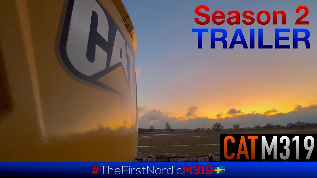 The First Nordic M319 Season 2 #rototilt #tiltrotator #cat #caterpillar #excavator