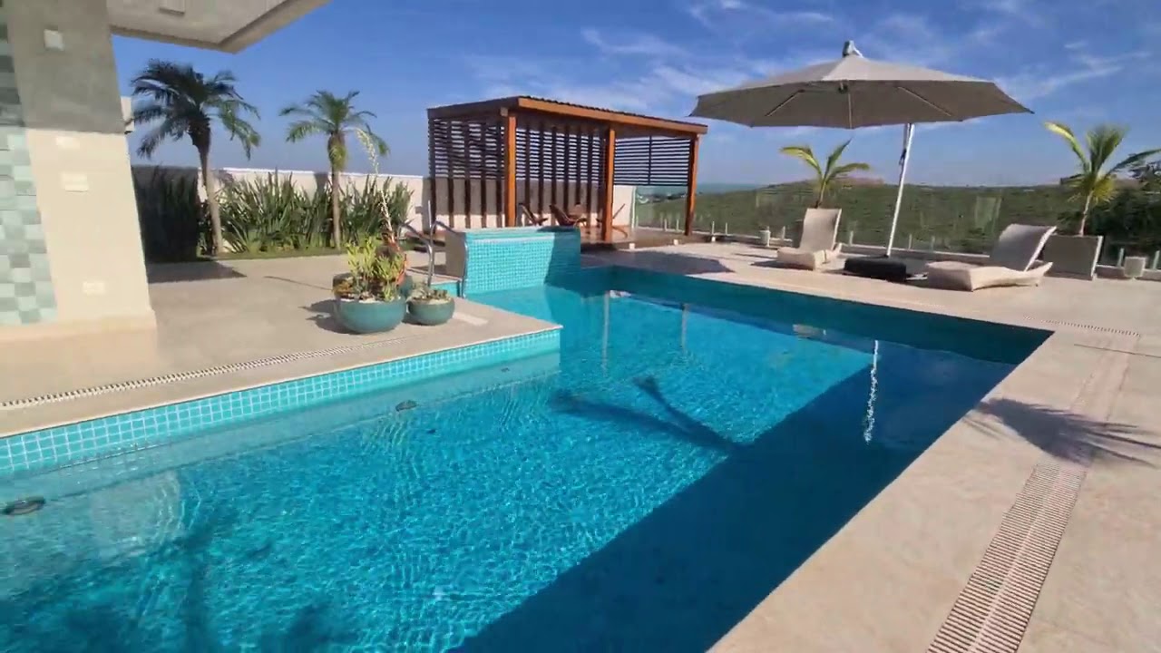 Mansão Encantadora no Urbanova SJC SP, mais de 870 m² útil, 5 SUÍTES com 8 Vagas, Piscina, Academia