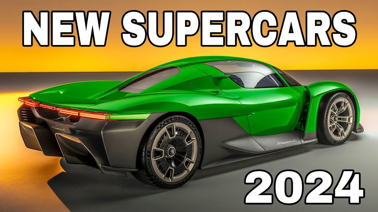 NEW Supercars in 2024 You Cannot Miss: Unprecedented Speed, Acceleration and Agility