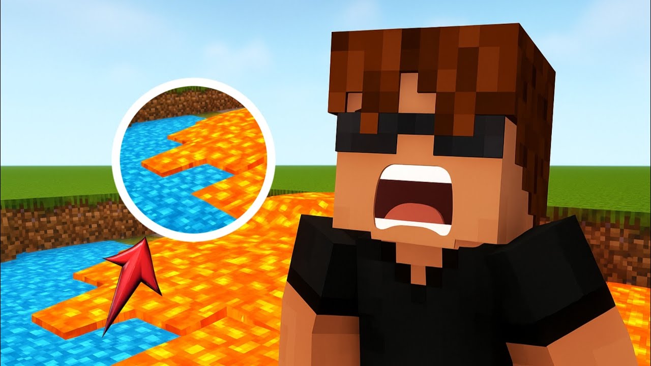 منطق های عجیب ماینکرفت😄   minecraft#
