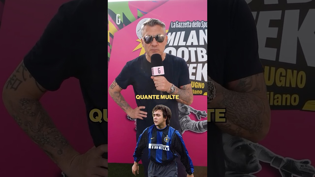 Chi era il compagno pi&ugrave; festaiolo di VIERI? 😂 e il pi&ugrave; forte?