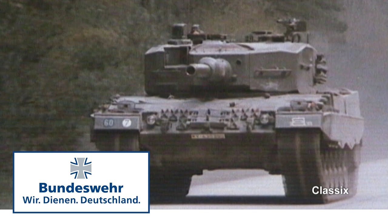 Classix: So stabilisiert der Kampfpanzer Leopard seine Kanone (1986) - Bundeswehr