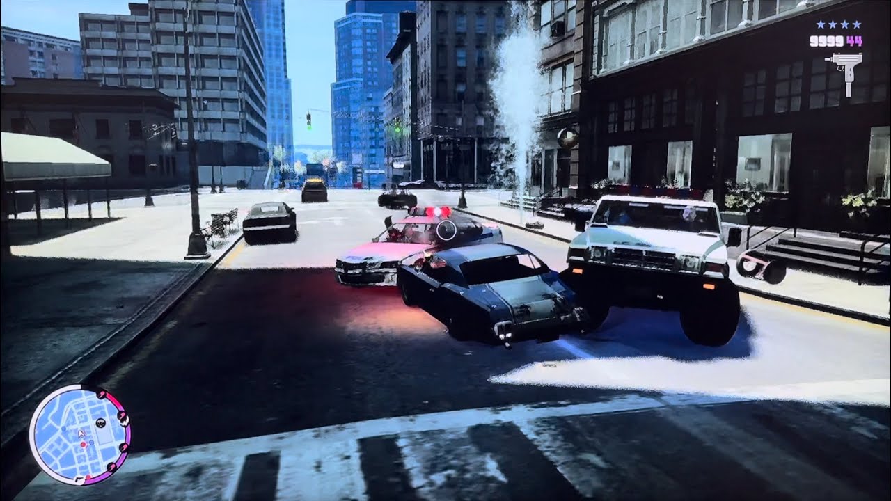 GTA TBOGT - Stealing stash from Jamaican Yardies and Russian Mafia + 6 Star Rampage