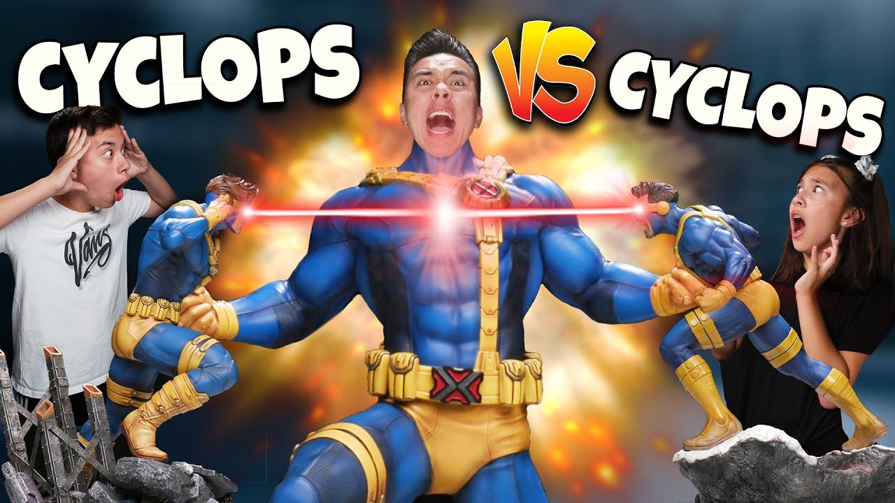 CYCLOPS VS CYCLOPS!!! Which One Is Better? XM Studios Cyclops vs. Sideshow Family Smackdown!