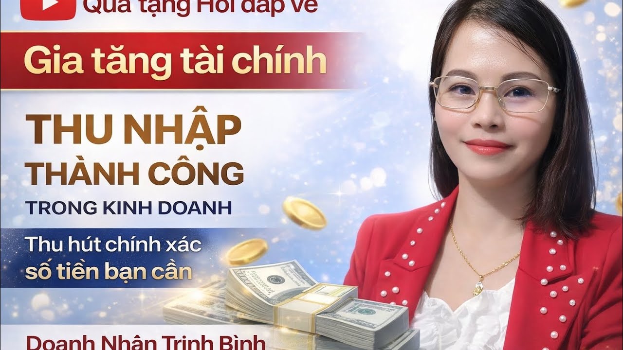 Hỏi đáp về thu hút tài chính gia tăng thu nhập trong kinh doanh thu hút số tiền bạn cần Năm 2026