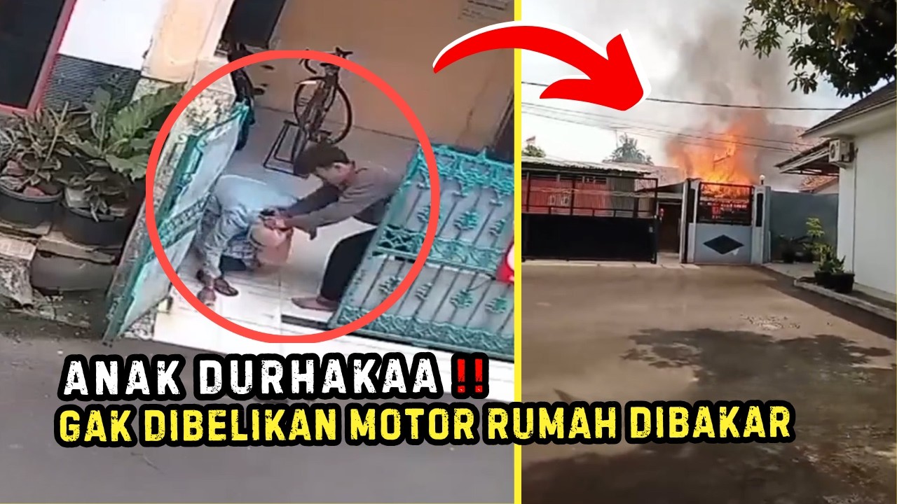 MENTAL KERUPUK‼️GAK DIBELIKAN MOTOR ORANG TUA DI AMUK - Hal Menghebohkan Awal Bulan Juli